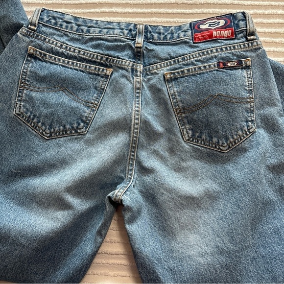 Vintage BONGO Jeans High Rise Blue Jeans Size 7 Boot Cut - Picture 9 of 11